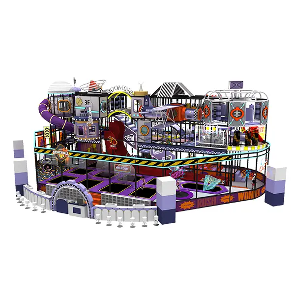 Indoor Play Center in Shopping Mall